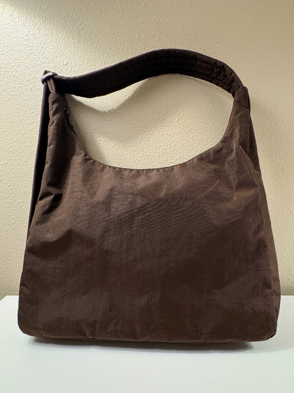 Baggu Nylon Coffee Shoulder Bag - Brown